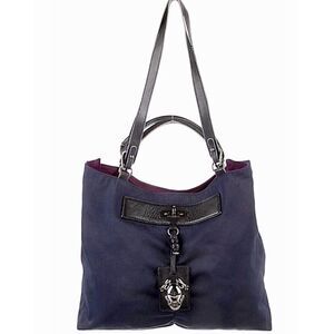 ‼️LOWEST PRICE YET‼️ Marc Jacobs Blue Nylon and Leather Tote EUC